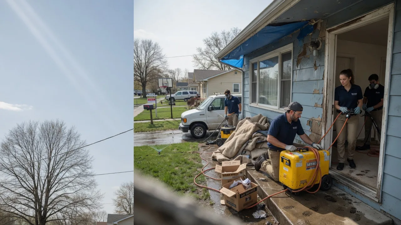 Basement Flood Cleanup in Churdan, IA near me